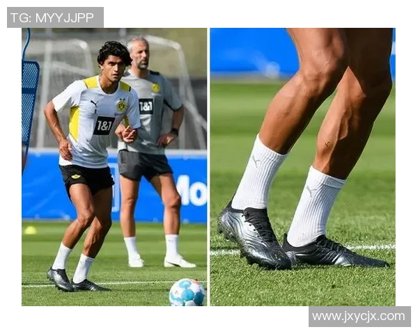 球星绿色足球鞋上脚效果展示引领时尚潮流运动风尚